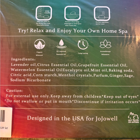 BNIB and SEALED by JOJOWELL 18 SHOWER STEAMERS - Picture 3 of 7